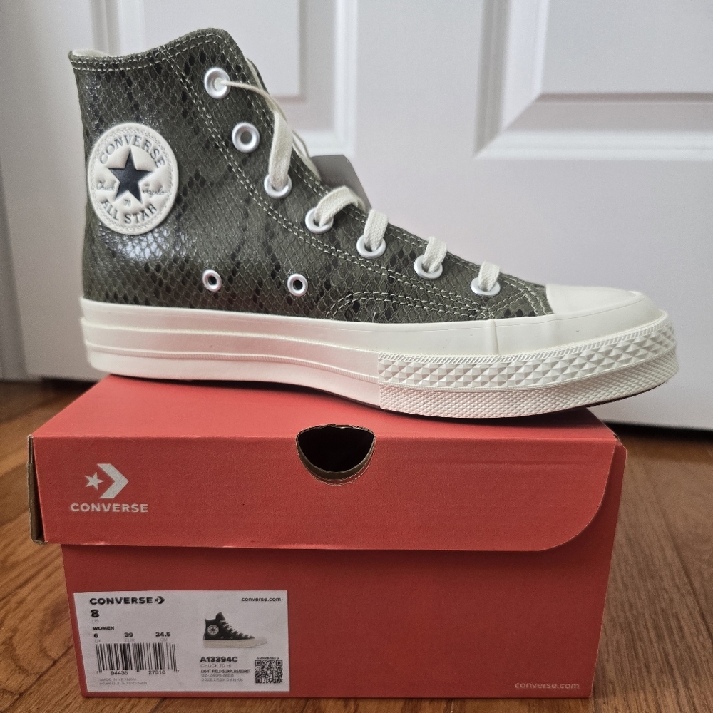 Leather Converse All Star High-Top Sneakers